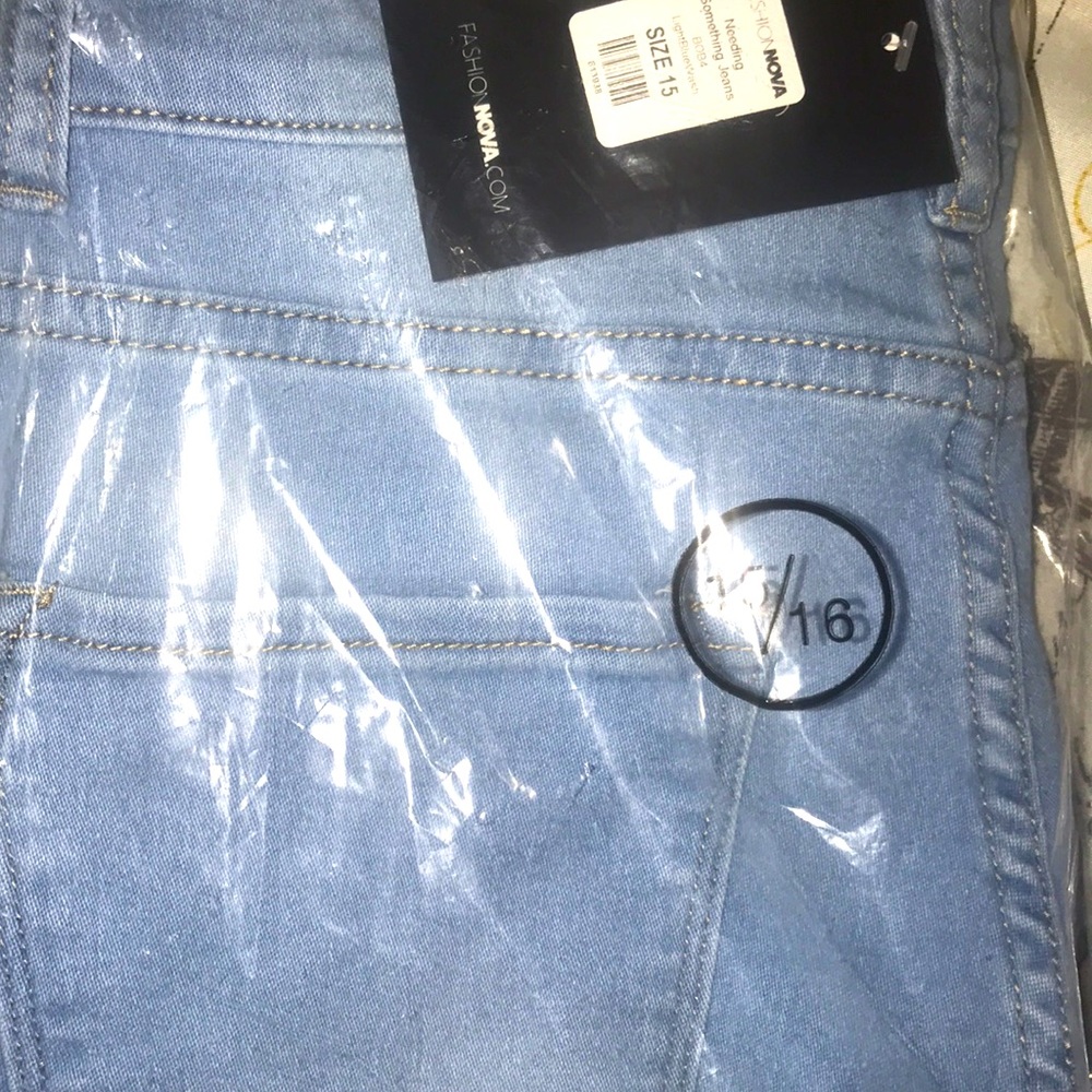 Jeans for women fashion nova .. size 15/16